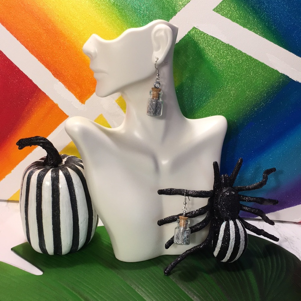 5/$25 
Halloween potion Earrings